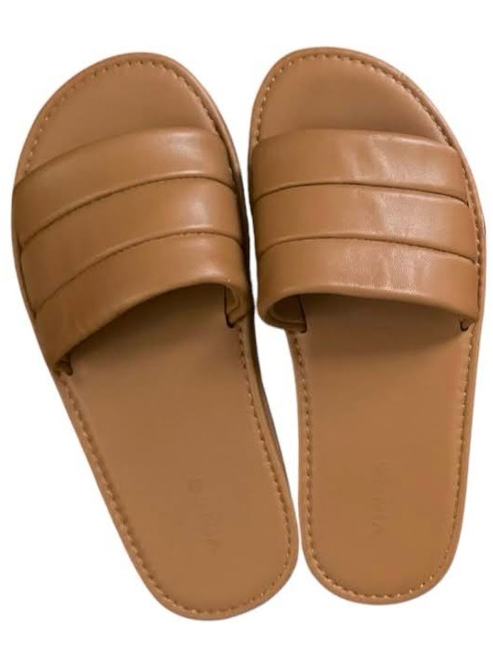 Vince Olina Leather Slide Sandals